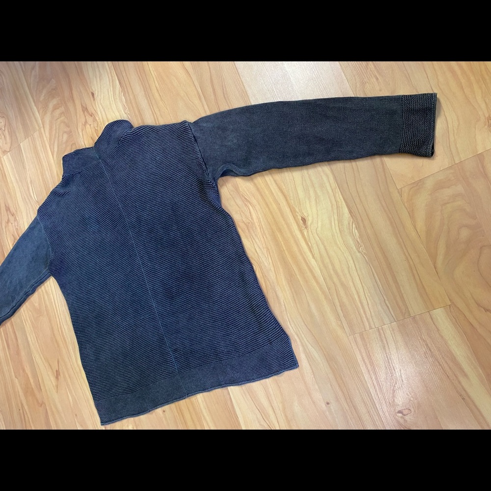Women’s Carbon 2 Cobalt Grey Knit Pullover Sweater M - Picture 10 of 14